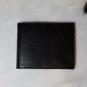 Carteira Masculina em couro Preto