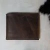 Carteira Masculina em couro caramelo Mescla