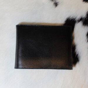 Carteira Masculina em couro Preto