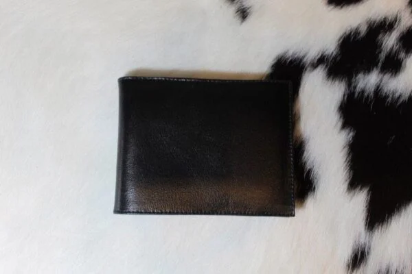 Carteira Masculina em couro Preto