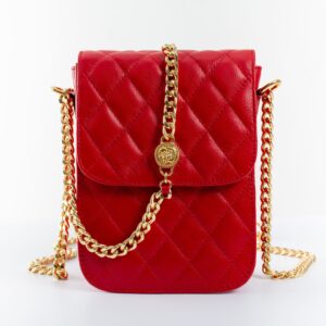 Bolsa Cindy Matelassê - Vermelho Ferrari